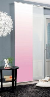 Home Wohnideen Schiebegardine Madrid 245 x 60 cm rose