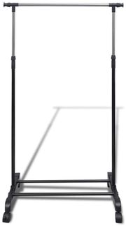 vidaXL Verstellbare Kleiderständer 2 Stk. 1 Kleiderstange 270181