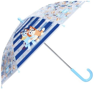 Bluey Stockregenschirm 71 cm Durchmesser, Ideal für Kinder