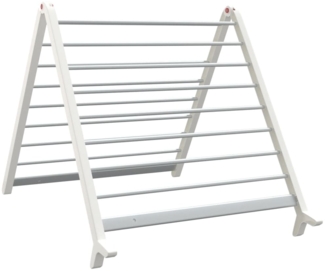 vidaXL Wäscheständer für Badewanne Ausziehbar 53-90 cm Aluminium 154602