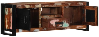 vidaXL TV-Schrank 100x30x35 cm Massivholz Altholz 4013594