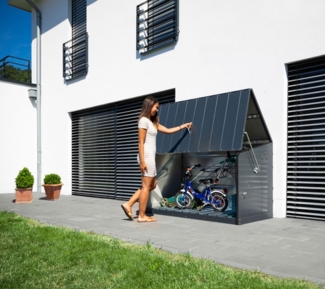 Trimetals Metall Gerätebox Fahrradgarage