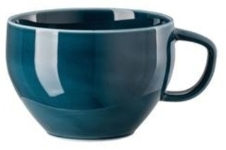 Café au Lait Obertasse Junto Ocean Blue Rosenthal Milchkaffeetasse - Mikrowelle geeignet, Spülmaschinenfest