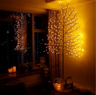 CCLIFE LED Baum Led Lichterbaum Indoor Weihnachtsbaum, Kirschblütenbaum Lichterdeko