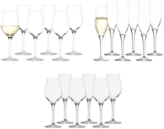 Stölzle Lausitz EXQUISIT Champagner Tasting Set 18-tlg.