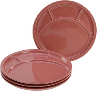 Universal Rot, Fondueteller 4-tlg (mo)