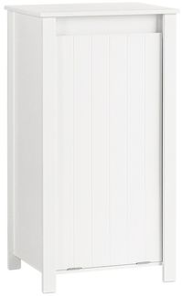SoBuy BZR100-W Badunterschrank, MDF, Lackiert, Weiß, 45 x 85,5 x 35 cm