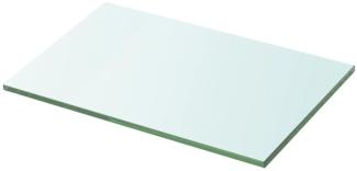 vidaXL Regalboden Glas Transparent 20x30 cm 243806