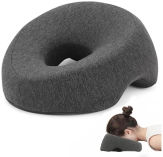 MODFU Kopfstützkissen Memory Foam Gesichtskissen Nackenstützkissen, mit abnehmbarer waschbarer Polyesterbezug, 1-tlg, langlebig formstabil, Massagekissen für Spa Therapie Büro Reise oder Zuhause