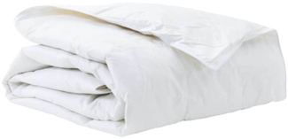 vidaXL Bettdecke Weiß 135 x 220 cm Feder 42007644