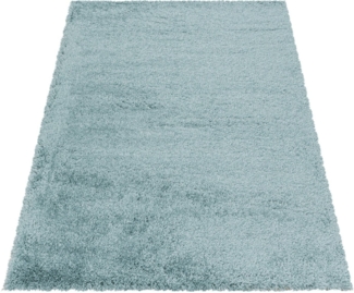 Ayyildiz Teppiche Hochflor-Teppich FLUFFY 3500, rechteckig, Höhe: 50 mm, Langflor, Shaggy, uni, robust, auch in rund erhältlich, Wohnzimmer