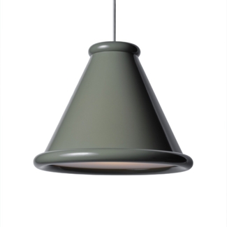 Belid Pendelleuchte Belle 36cm Moosgrau 2700K