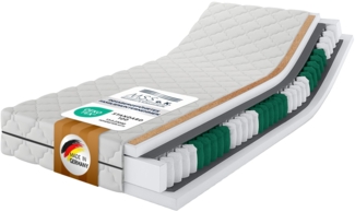 MEDIC-KOKOS 7 Zone Matratze TFK ECO - H3 - 120 x 200 x 21cm