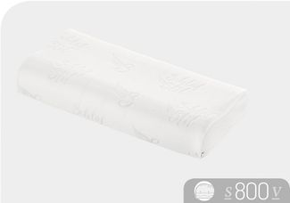 Schlafstil Nackenstützkissen S800 V, Füllung: Visco Premium Schaum RG 65, Bezug: Polyester & Tencel, Druckentlastend