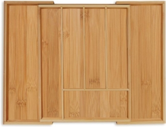 Ausziehbarer Besteckkasten aus Bambus 10039414