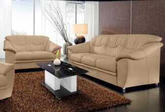 sit&more Polstergarnitur Savona, B: 148 bzw. 198 cm, Set: 2- & 3er-Sofa, mit Federkern