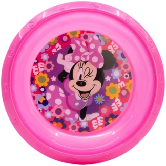 Disney Minnie Mouse Kinderteller Bruchsicherer Essteller für Kinder mit Motivdesign