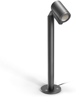 LED-Wegeleuchte Spot Way anthrazit, 6,7 W Pollerleuchte schwenkbar, inkl. GU10-Leuchtmittel, 512 lm, 3000 K warmweiß