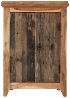 vidaXL Sideboard 55x33x75 cm Massivholz Akazie und Altholz 351601