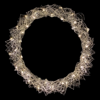 LED Hängekranz / Türkranz LED Kranz Tischkranz Ø30cm warmweiß