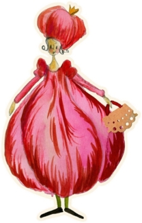 K&L Wall Art Wandtattoo Wandtattoo Leffler Schutzengel Küche rote Tulpe Blüten Elfe April, Wandbild selbstklebend, entfernbar