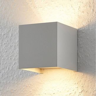 Arcchio Wandleuchte Zuzana, Metall, Weiß IP20, 1 x 8 W LED