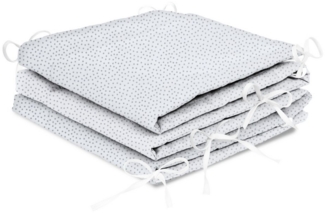 Amilian Bettnestchen - Bettumrandung 180x30 cm für Kinderbett 120x60 geeignet (Kopfschutz), (Nestchen, Kantenschutz), Umrandungen