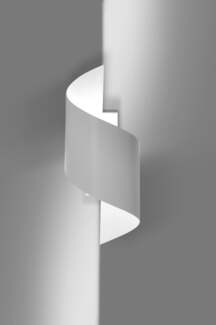 Wandleuchte SPINER W Weiß/Weiß