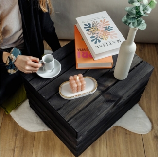 Creative Deco Holzkiste Kiste Holz Deko Holzkiste, Obstkiste Weinkisten Apfelkiste