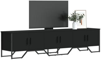 vidaXL TV-Schrank Schwarz 180x34x41 cm Holzwerkstoff 848589