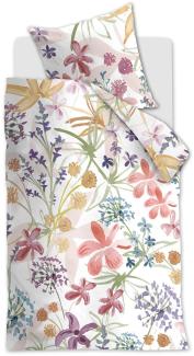 Beddinhouse Renforcé Bettwäsche Flowerdream Multi 155X220 155 x 220 cm + 1x 80 x 80 cm 1 Bettbezug, 1 Kissenbezug Multi