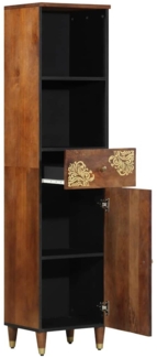 vidaXL Sideboard Honigbraun 38 x 33 x 160 cm Massivholz Mango 4018758