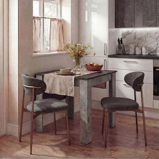 B&D home Esstisch LIVIUS, Holztisch, ausziehbar, 60 / 80cm Breit, 4-6 Personen versch. Farben