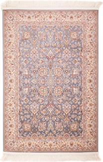 Morgenland Orientteppich - Saalma - rechteckig - 150 x 100 - Grau