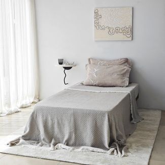 Stylish Wall Shelf, 35x35 cm, 100% Solid Wood & Metal Frame, Black & White | Perfect for Modern Home Decor & Organizing Spaces