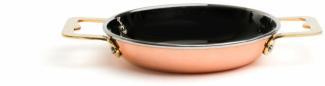 Comas Mini-Paella-Pfanne Gourmet Dual, Pfanne, Edelstahl, Kupfer, Kupferfarben, 12 cm, 7497