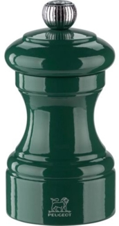 Peugeot Bistro Pfeffermühle 10cm Waldgrün lackiertes Holz