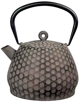 JA-UNENDLICH Teekanne Gulu, 1.5 l, aus Gusseisen handgefertigt im Sandgussverfahren, innen emailliert