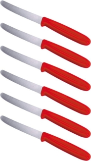 GSD HAUSHALTSGERÄTE Tafelmesser (6 Stück), spülmaschinengeeignet