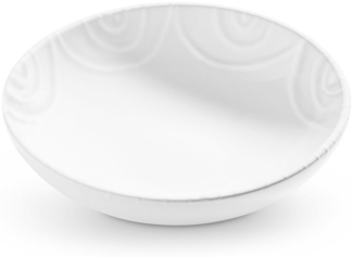 Gmundner Keramik Weißgeflammt, Schale ø 17Cm