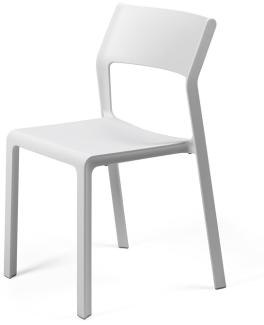 Trill Bistro Stapelstuhl Kunststoff 6er Set (Bianco ohne)