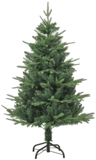 vidaXL Künstlicher Weihnachtsbaum Grün 120 cm PVC PE 328487