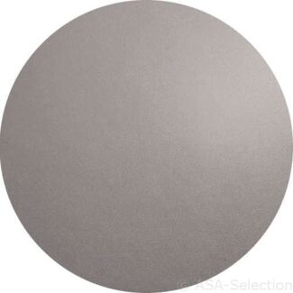 ASA Tabletops Tisch-Set 38 cm rund cement Lederoptik