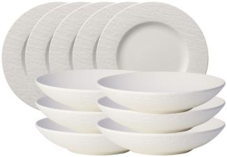 Villeroy & Boch Manufacture Rock blanc Tafelset 12tlg