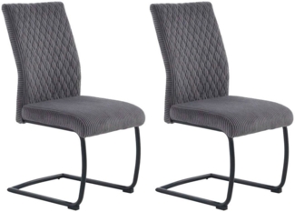 Jockenhöfer Gruppe Freischwinger Anja (Set, 2 St) (Set, 2 St), bis 150 kg belastbar, XL-Sitzbreite