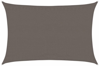 vidaXL Sonnensegel 160 g/m² Anthrazit 3,5x5 m HDPE 311077