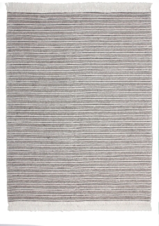 Teppich SchoenesWohnen24 Natura 110 Natural / Grau 160x230 cm