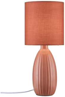 PR Home 4303715 Tischleuchte Uno Rostrot 37cm
