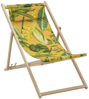 Madison Strandstuhl La Grave 55x90x87 cm Gelb 447179