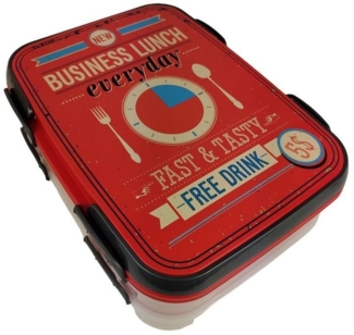 sesua Kuchentransportbox Partycontainer 2 Etagen Transportbox Lunchbox rot